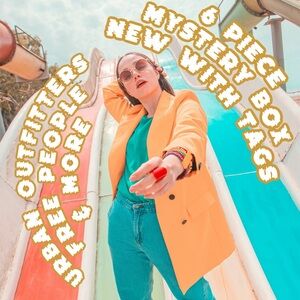 6 Piece New With Tags Mystery Box Billabong Urban Outfitters J Crew Madewell NWT